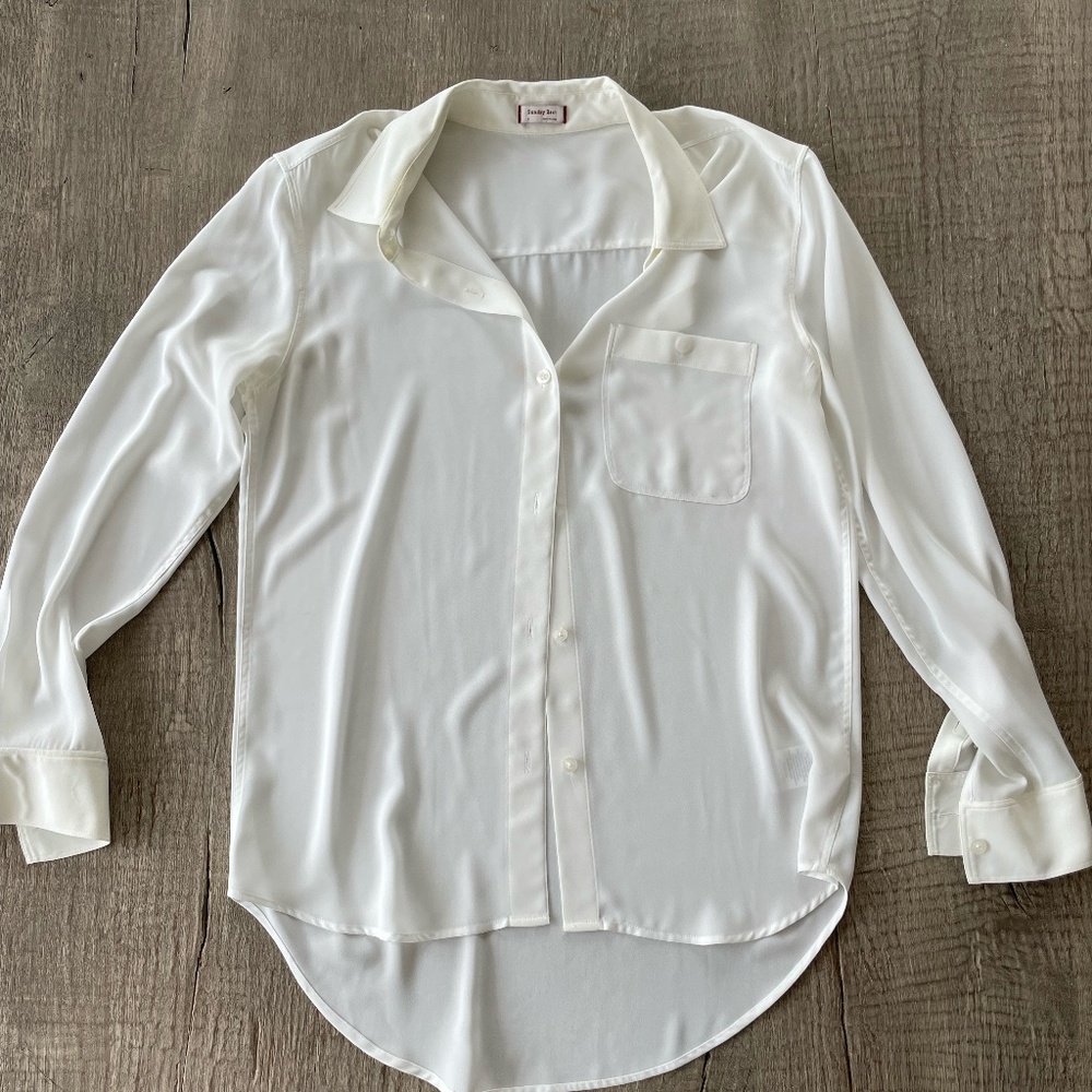 Aritzia White Button Down